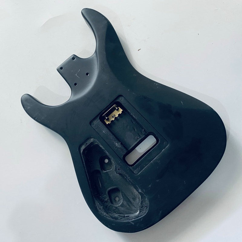 Matte Black HH Guitar Basswood Body DIY Project