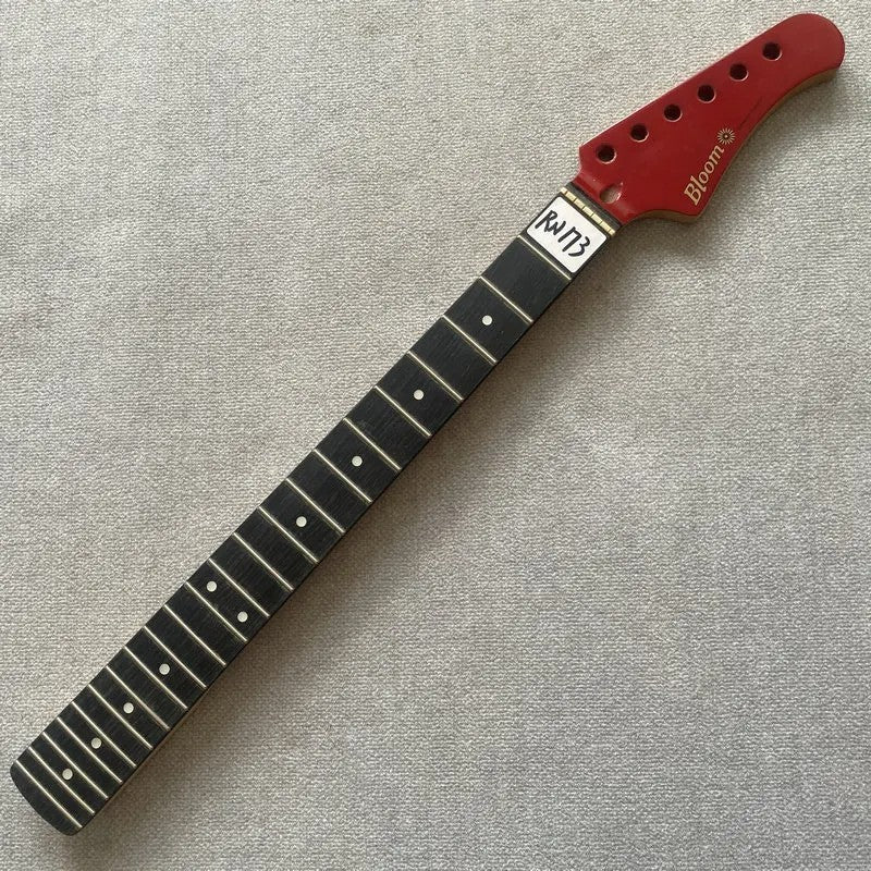 Red Guitar Maple Wood Neck, 22 Frets Rosewood Fingerboard