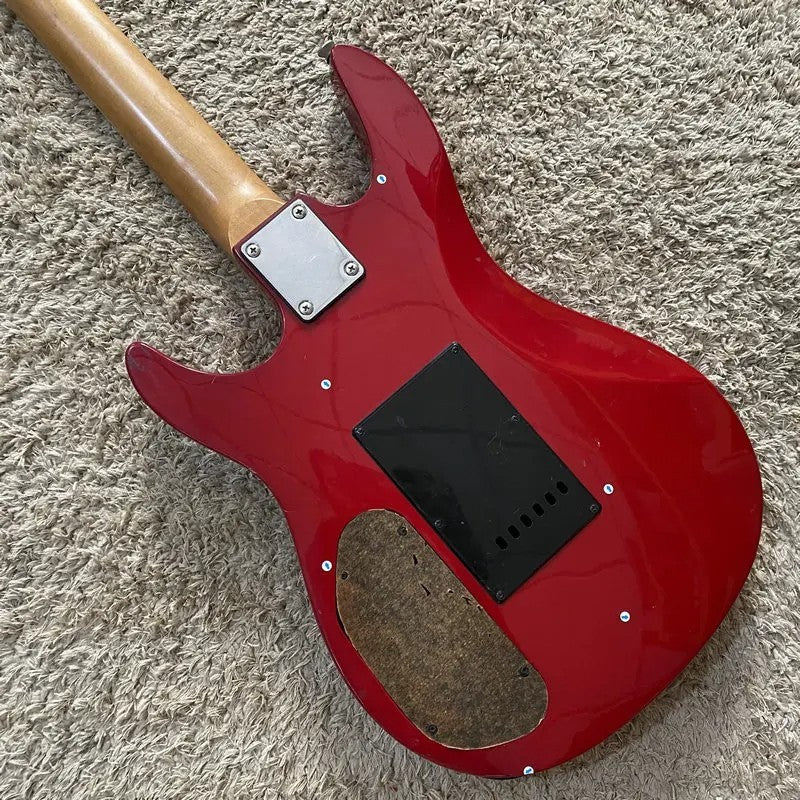 KCC HSH Guitar, Sunburst Tiger Maple Top Body, Rosewood Fingerboard Ma