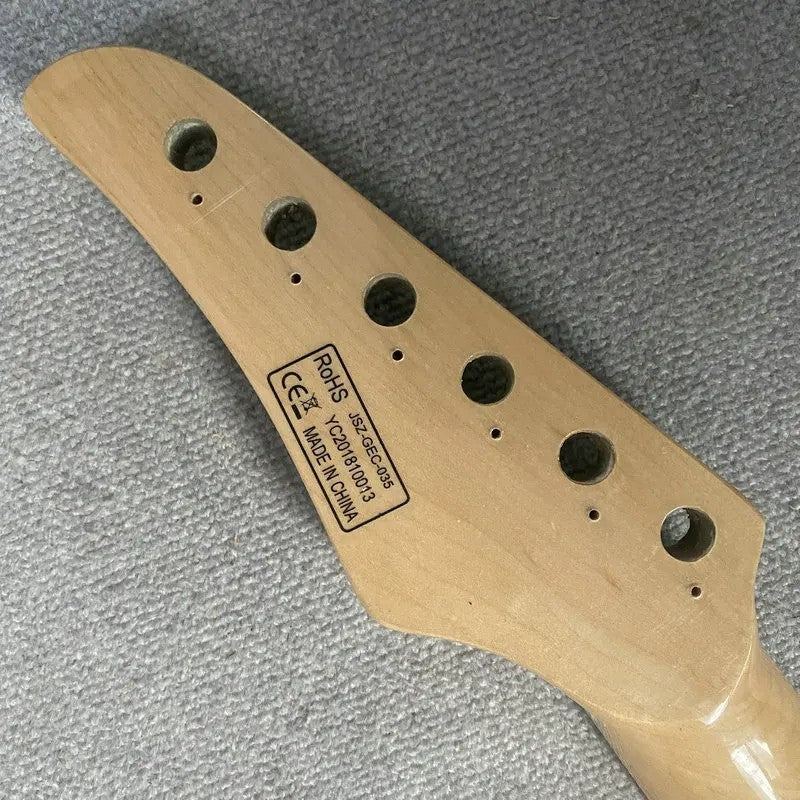 JSZ Mini Electric Guitar Maple Neck, 24 Frets Fingerboard Fretboard S