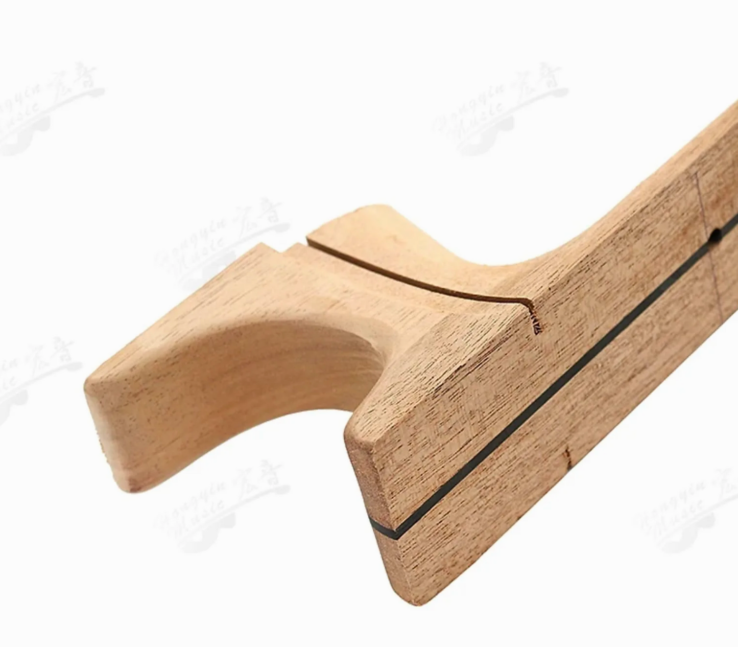 Mahogany Wood Classical Spanish Guitar Neck with Ebony Ribs