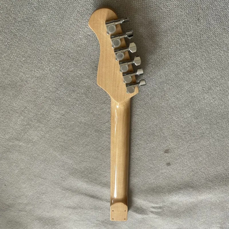 Electric Guitar Maple Wood Neck, Maple Fingerboard 22 Frets, Silver Tu