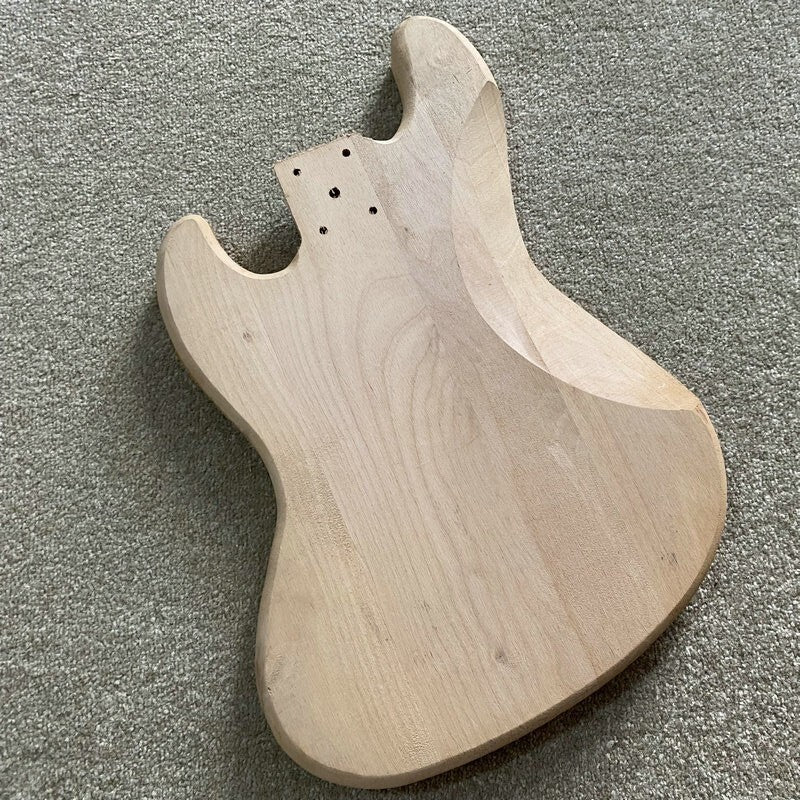 5 String Alder Wood Bass Body in Glossy Finish Fit Jazz Bass