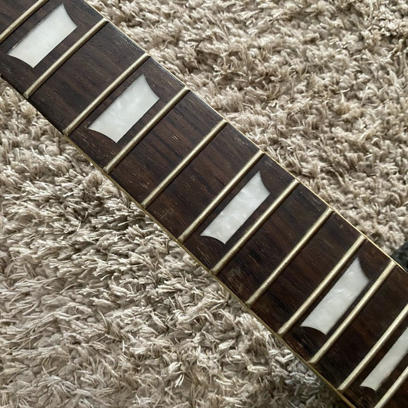 Black Harley Benton Left Handed Guitar Body with Neck, Rosewood Finger