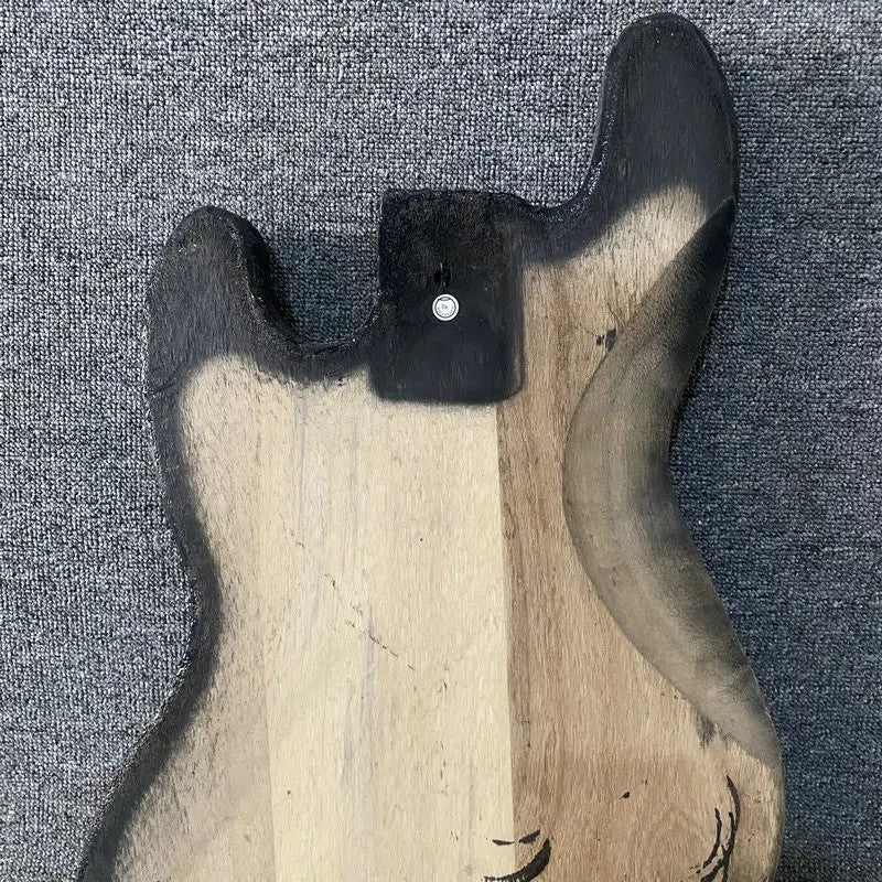 Black Basswood 4 String Bass Body Fit Jazz Bass