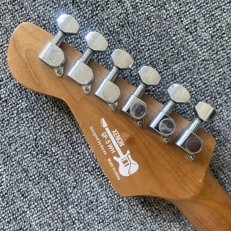 Maple Wood Electric Guitar Neck, Rosewood Fingerboard 22 Frets, Tuning
