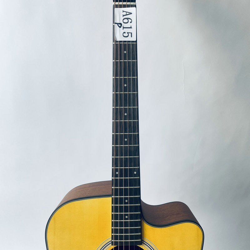 Yellow Black 41 Inch Acoustic Guitar, Mahogany Plywood Body Rosewood F