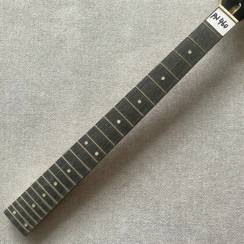 Black Electric Guitar Maple Wood Neck, Rosewood 24 Frets Fingerboard