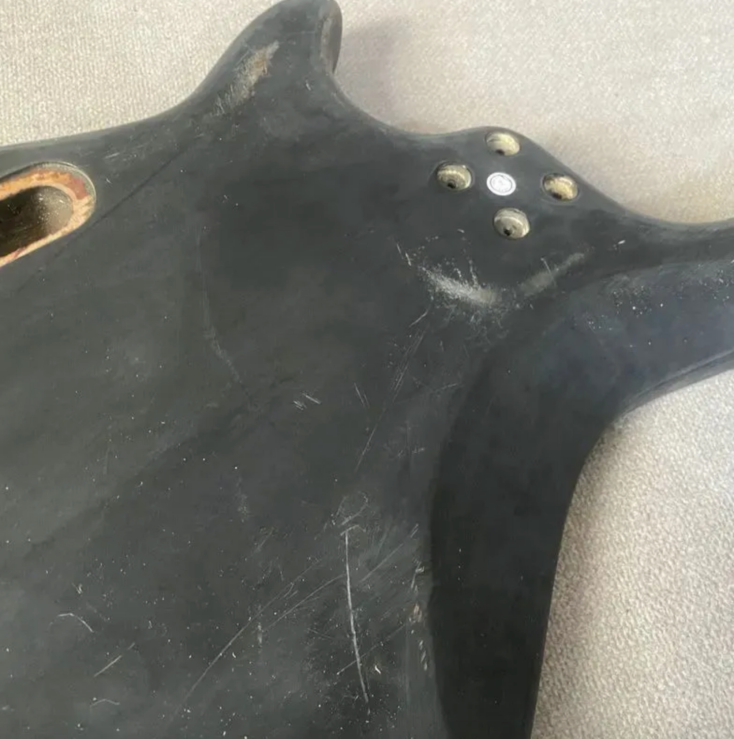 Black 4 String Electric Bass Basswood Body
