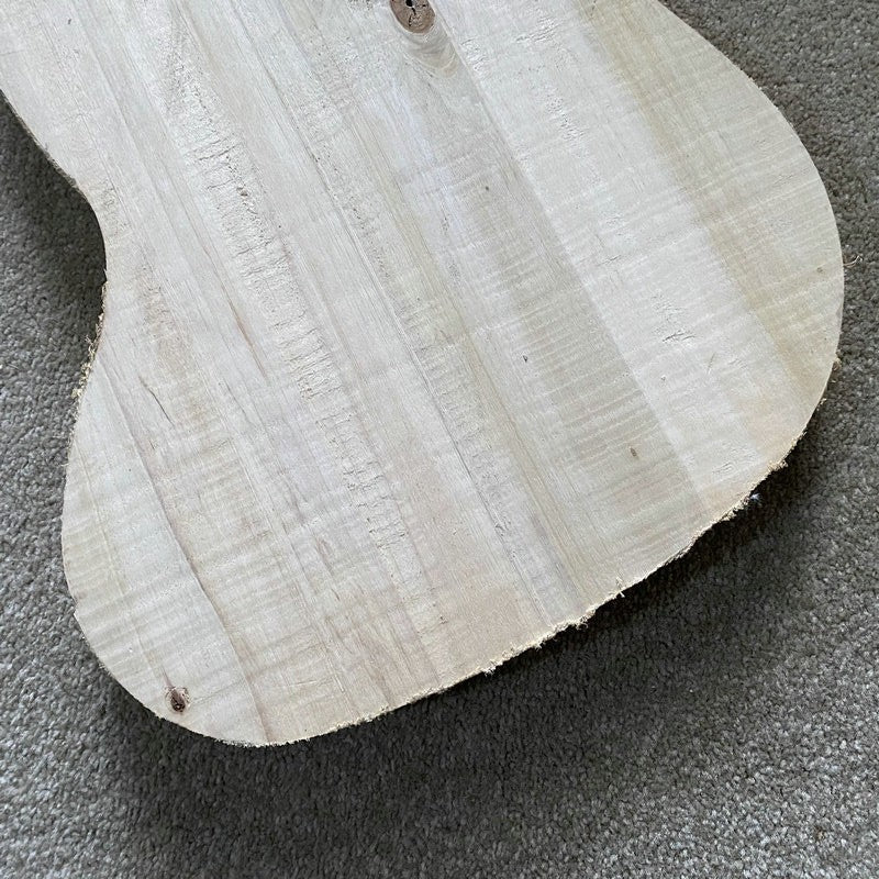 Unfinished Basswood 4 String Bass Solid Body Fit Jazz Bass