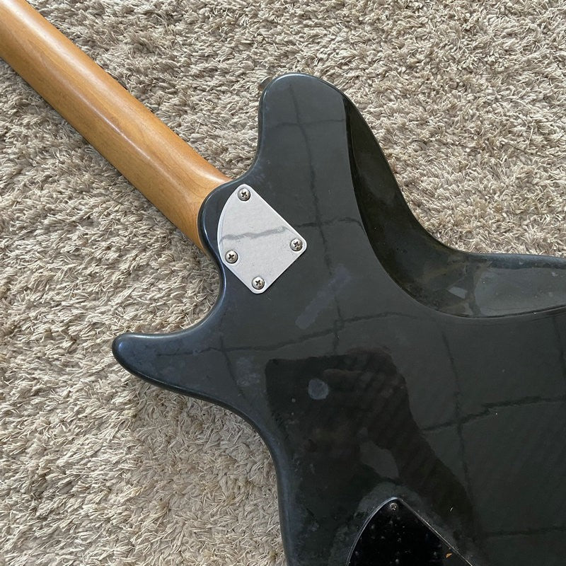 Orange Guitar, ABS Frosted Top Basswood Body, Maple Neck Fit Les Paul
