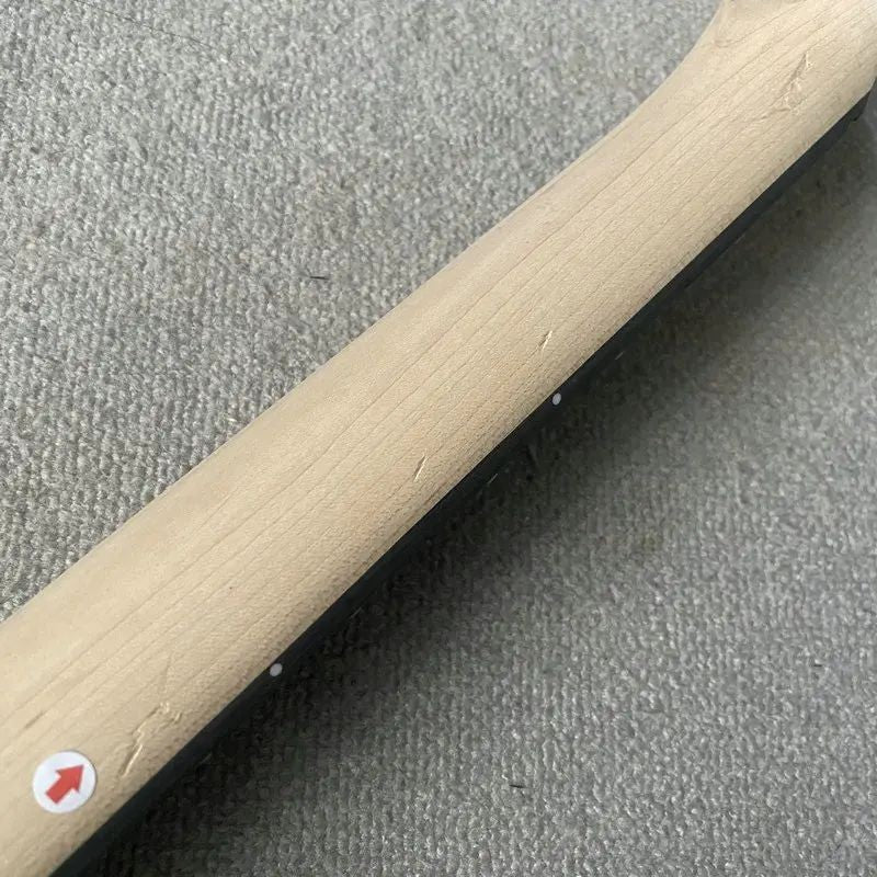 Unfinished Maple Wood Guitar Neck, Rosewood 21 Frets Fretboard