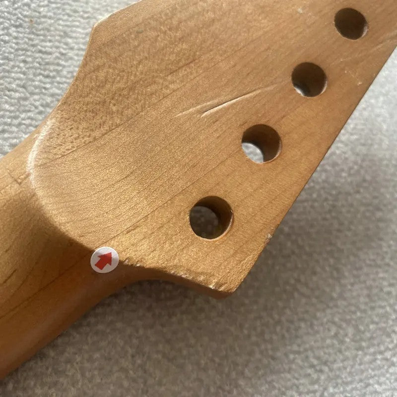 Custom Roasted Maple Wood Guitar Neck, 24 Frets Rosewood Fingerboard F