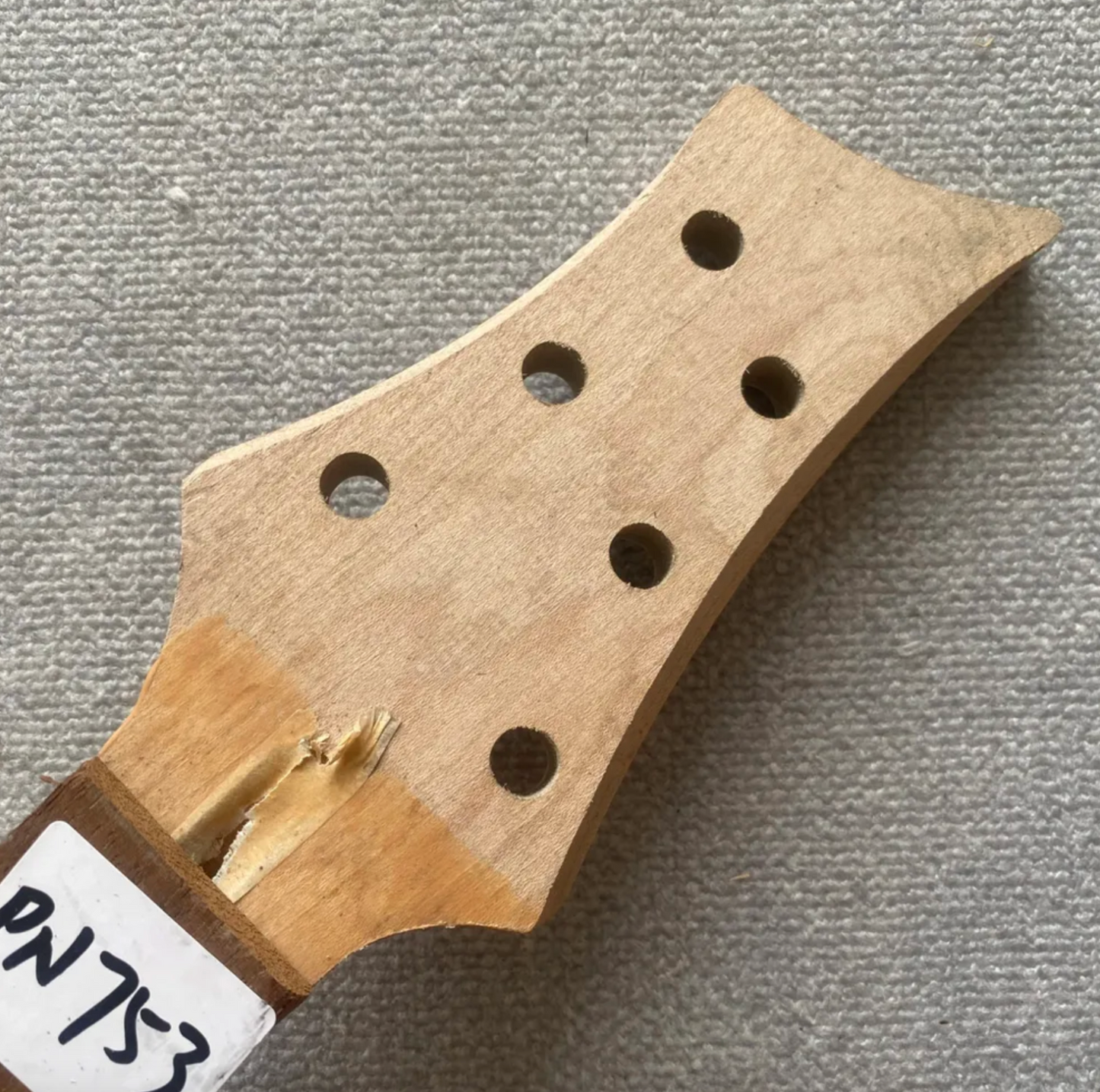 Rosewood Fretless Fingerboard Guitar Maple Wood Neck