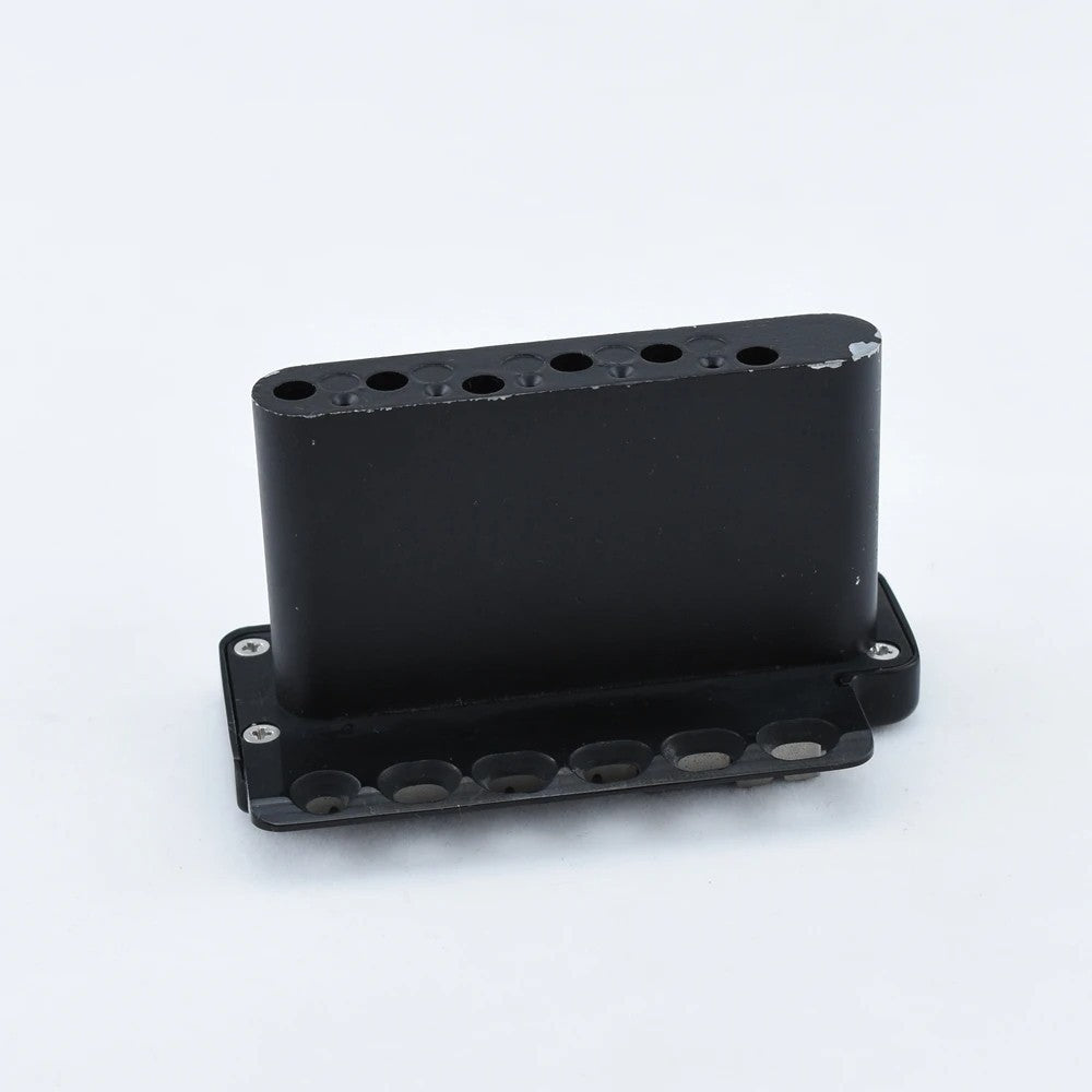 Black Wilkinson Guitar Bridge Tremolo with Steel Saddles Fit Stratocas