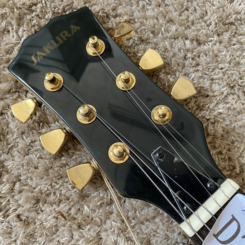Acrylic Purple Transparent Mini Electric Guitar, Maple Neck Rosewood F
