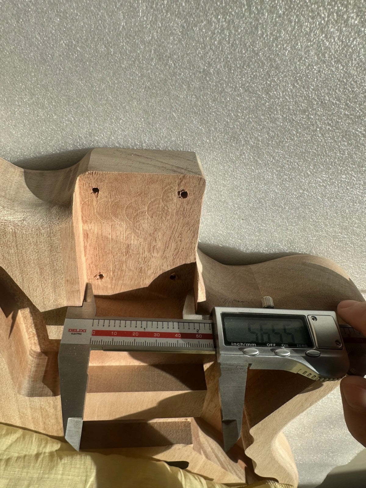 Mahogany Wood HH Guitar Unfinished Body Fit Jazzmaster Guitars