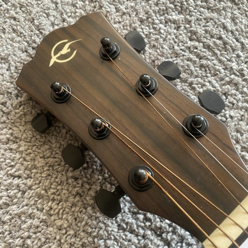 Caraya 40 Inch Acoustic Guitar Spruce Top Mahogany Body, Mahogany Neck