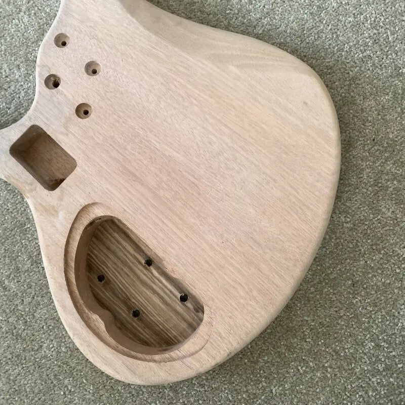 Wenge Wood Top 5/6 String Bass Mahogany Body DIY Project
