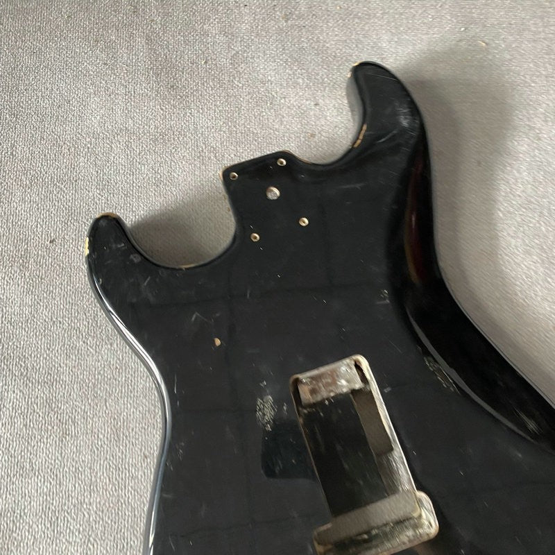 Basswood Black HSS Guitar Body Fit Stratocaster Strat