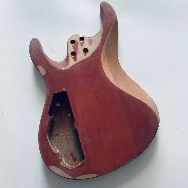 Green Burst Guitar Tiger Maple Top Mahogany Body