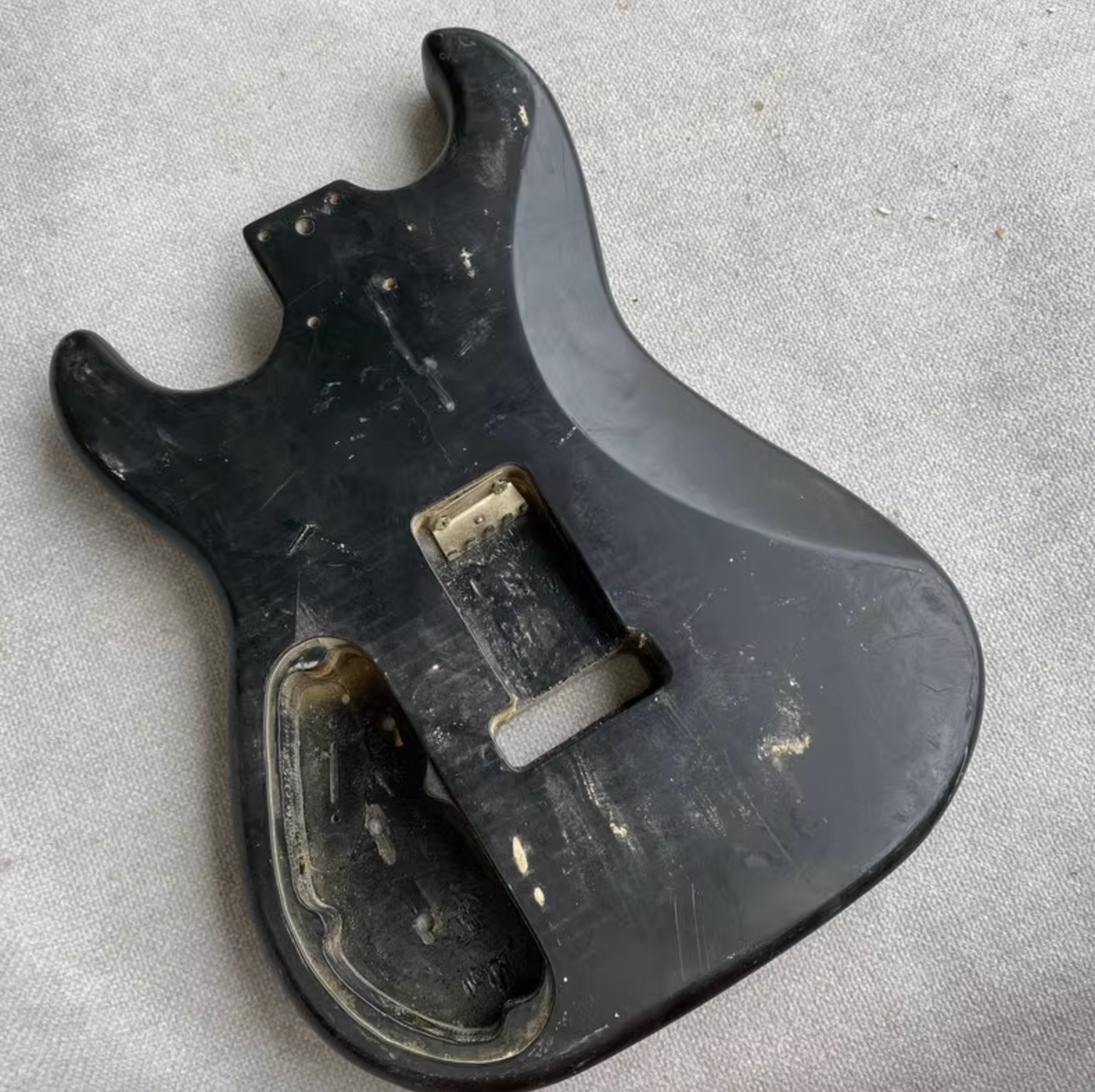HSS Skull Head Top Guitar Basswood Body DIY Project