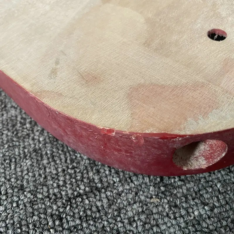 Red Basswood HH Guitar DIY Project Body