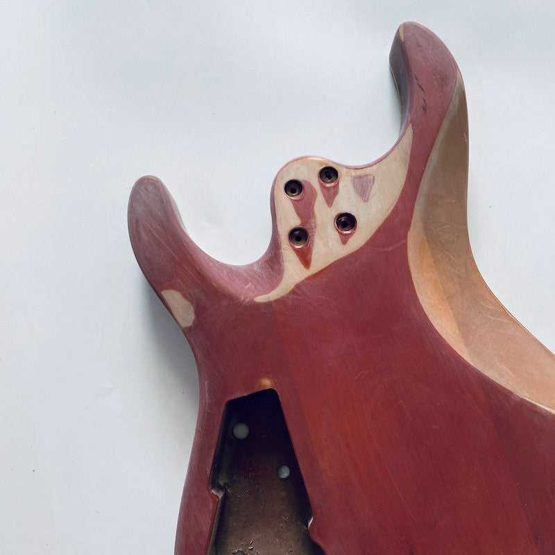 Green Burst Guitar Tiger Maple Top Mahogany Body