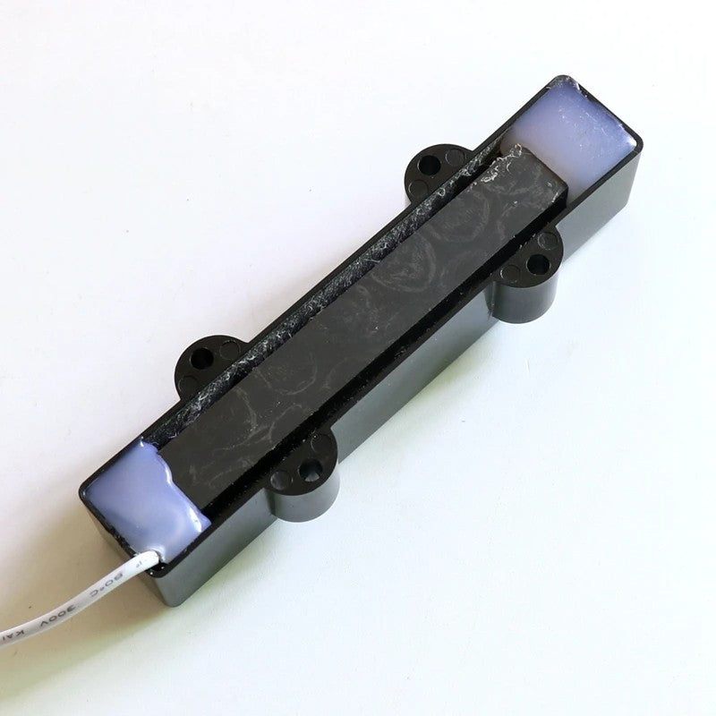 Flat Pole 5 String Bass Pickups Neck Bridge Fit Jazz J Bass