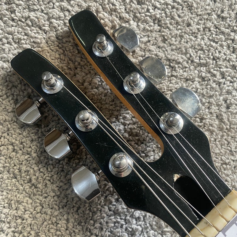 Custom Guitar in Black, Basswood Body, Maple Neck, 22 Frets Rosewood F