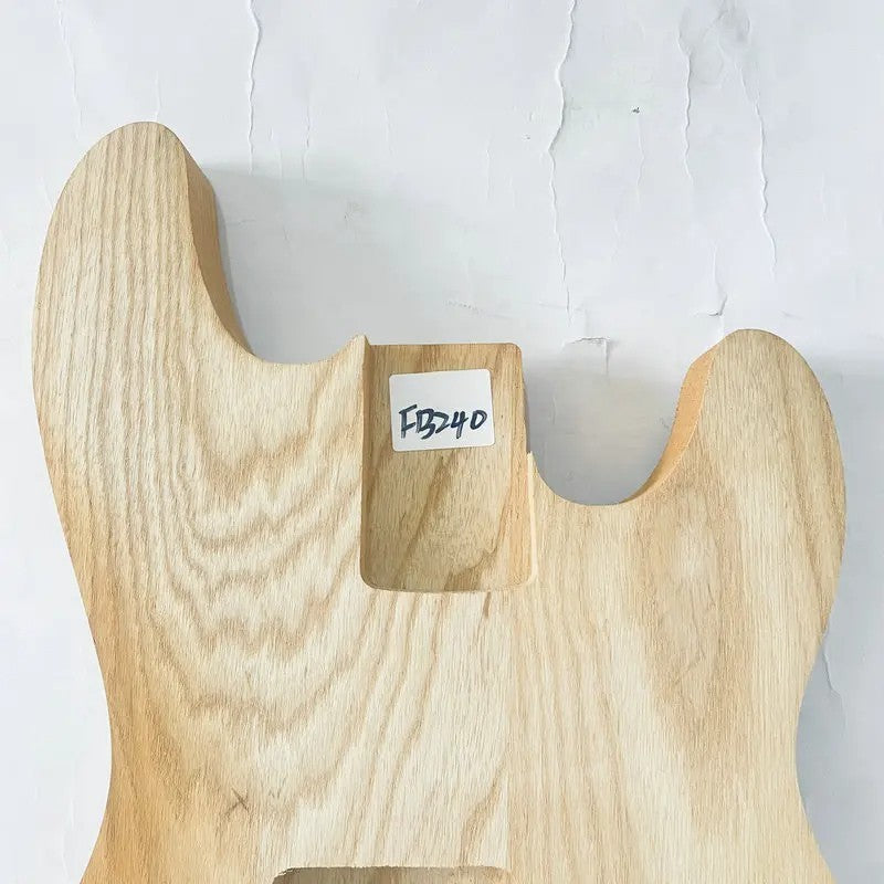 Unfinished Ash Wood 4/5 String Bass Body DIY Project