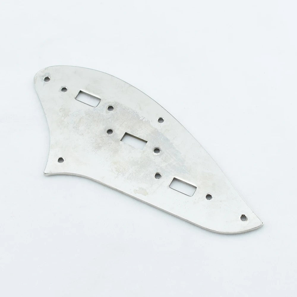 Nickel Guitar Control Switches Plate Fit Jaguar Guitars