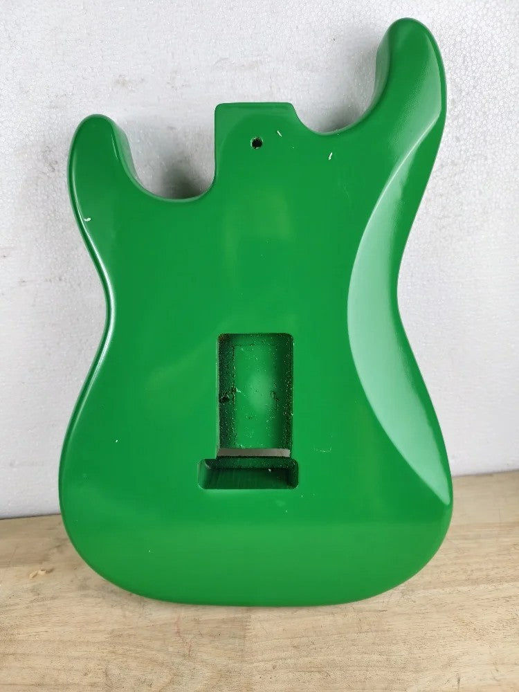 Green Poplar Wood Guitar Body Fit Stratocaster Strat