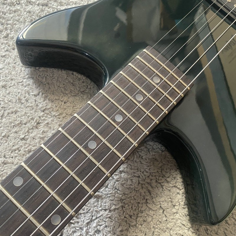 FirstAct Electric Guitar in Black, Basswood Body Maple Neck Rosewood F
