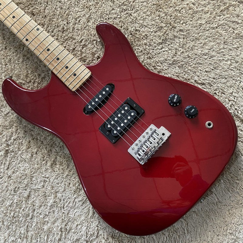CSR Red Glossy Guitar, Basswood Body, Maple Wood Neck, 22 Frets Finger