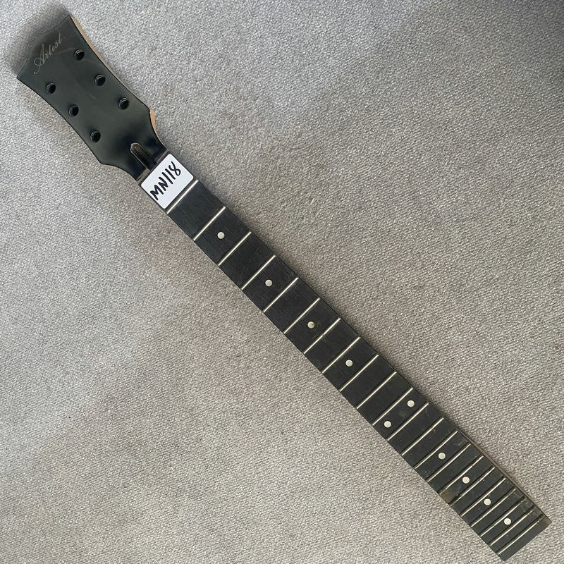 Black Maple Wood Electric Guitar Neck, Rosewood Fingerboard Fit Les Pa