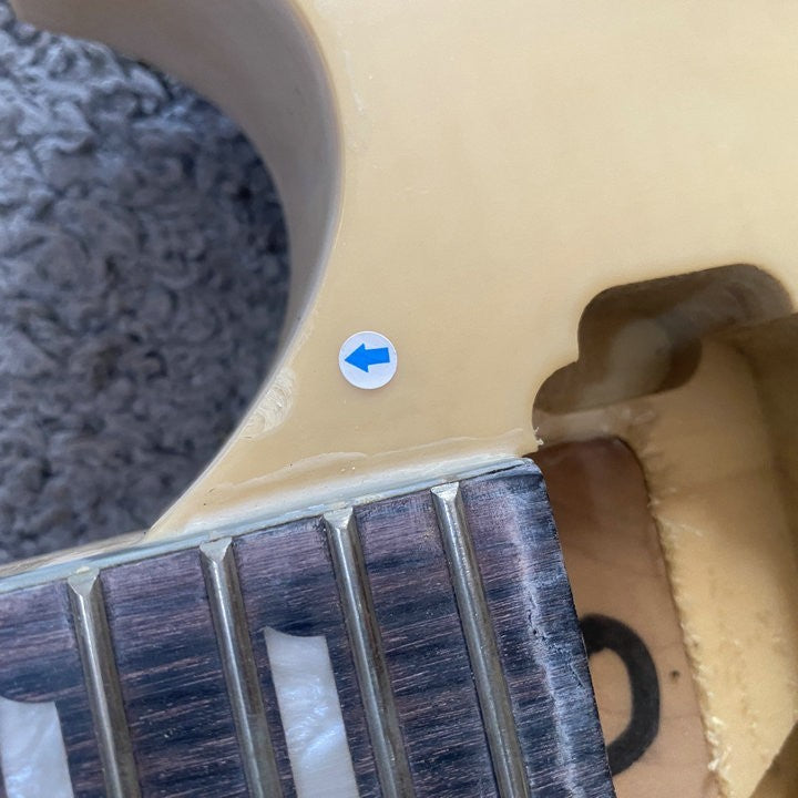 1 Set Basswood Guitar Body with Maple Neck, Rosewood Fingerboard Fit L