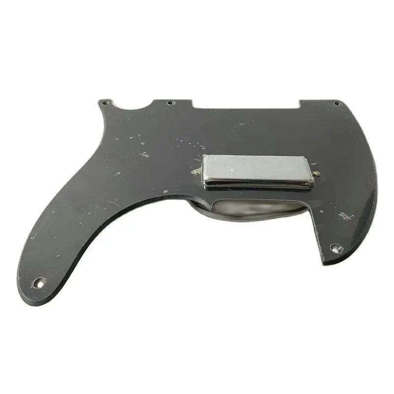 Black Guitar Loaded Control Plate with P90 Pickup Fit Telecaster Tele