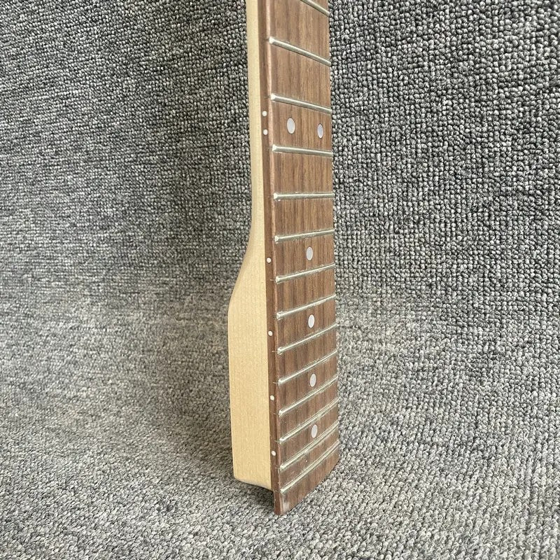 Maple Wood Guitar Neck, Rosewood Fretboard Fingerboard 22 Frets