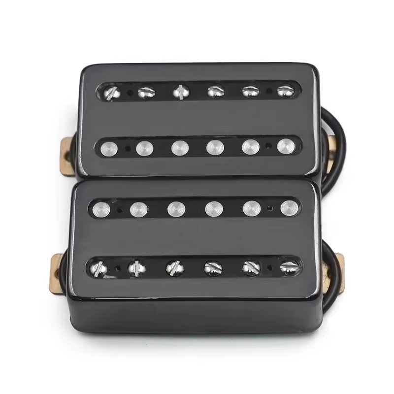 Black Brass Covers Guitar Humbucker Pickups Fit Ibanez,Epiphone,Cort,W
