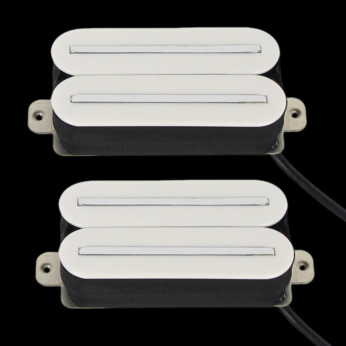 White Dual Blades Guitar Humbucker Pickups Fit Dean,Charvel,Peavey,Jac