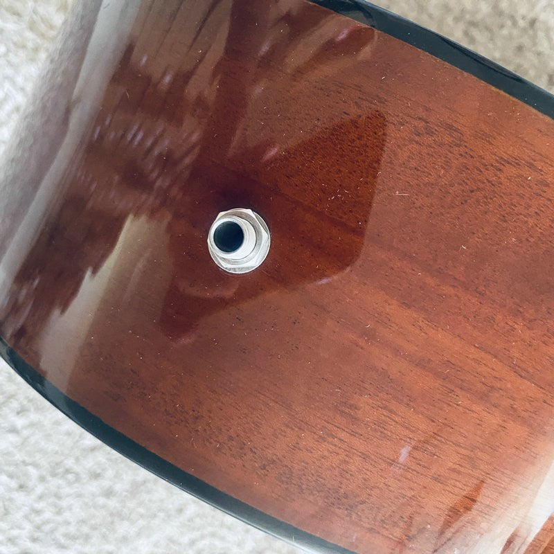 Luna Acoustic Guitar, Mahogany Plywood Body, Rosewood Fingerboard Neck
