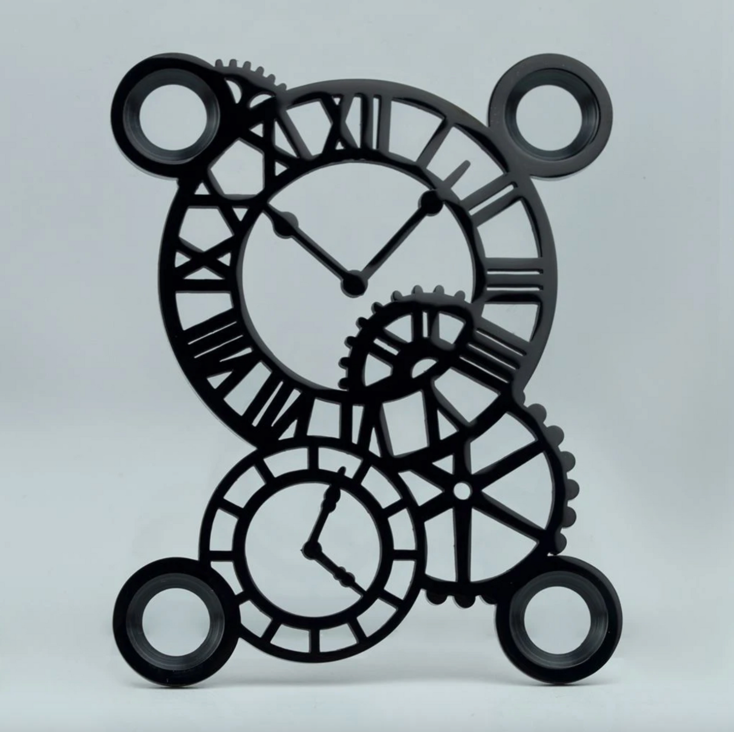 Gears Clocks Guitar Bass Neck Plate Fit Schecter,Diesel,Peavey,Ibanez,