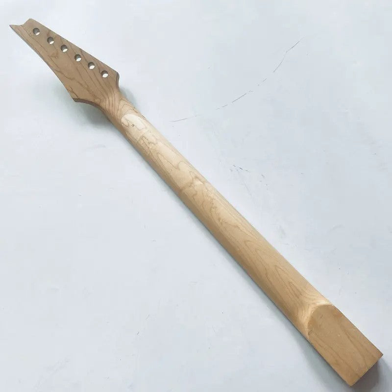 White Electric Guitar Maple Wood Neck, Rosewood 24 Frets Fingerboard