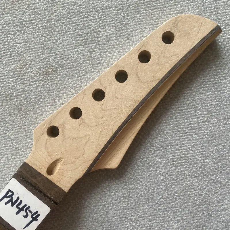 Maple Wood Electric Guitar Neck, Rosewood 22 Frets Fingerboard DIY Pro