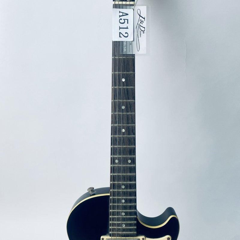 J&D Black Single Cut Guitar Basswood Body, Maple Neck DIY Fit Les Paul