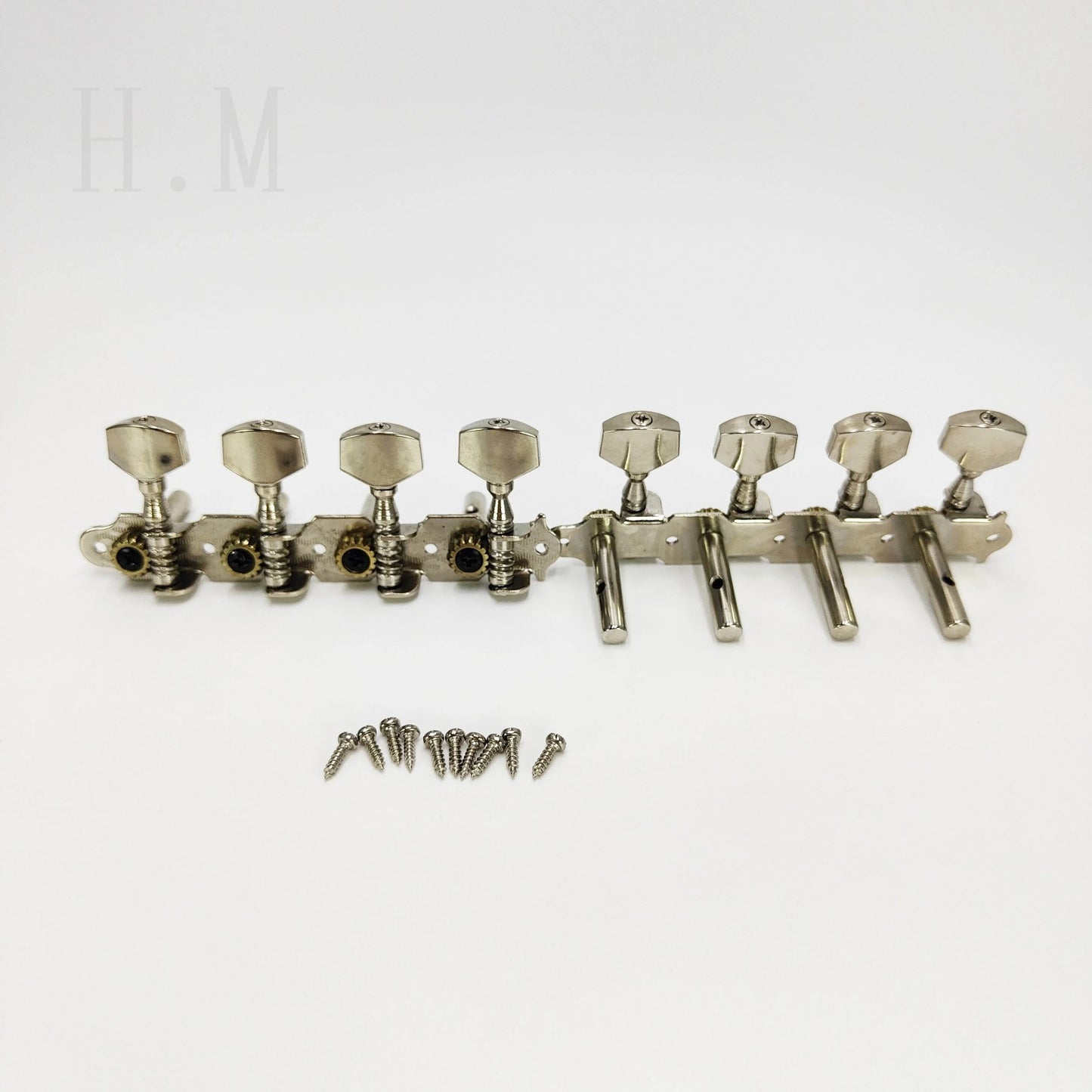 4R+4L Silver Mandola 8 String Silver Tuning Pegs Machine Heads