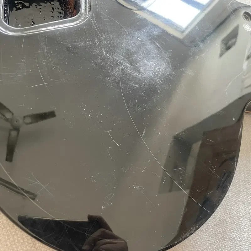 Black Glossy Finish Basswood Guitar Body Fit Les Paul LP