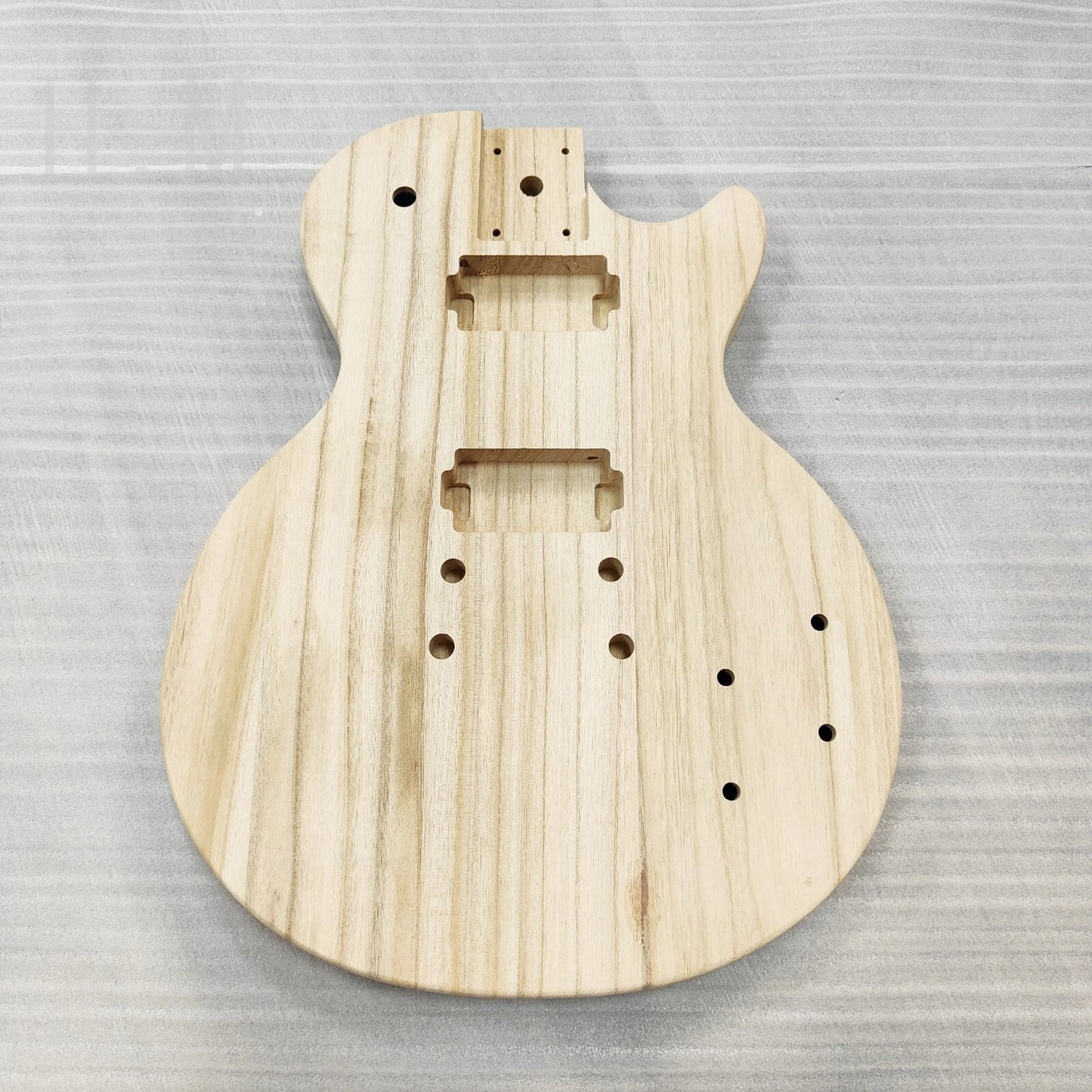 Paulownia Wood Unfinished Single Cut Guitar Body Fit LP Les Paul