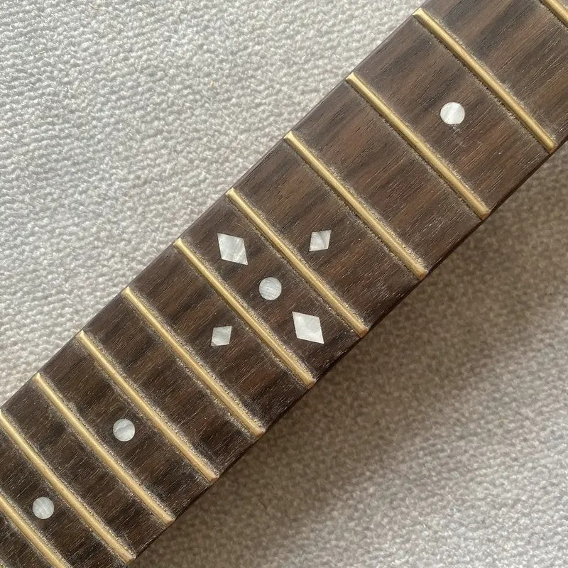 Custom Roasted Maple Wood Guitar Neck, 24 Frets Rosewood Fingerboard F